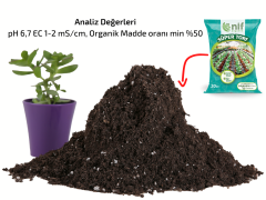 Nif Organik Süper Torf 10- Çiçek ve Saksı Toprağı 10 LT