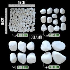 Dolomit Taşı 4-6 CM 20 KG * 60 ADET 1 PALET