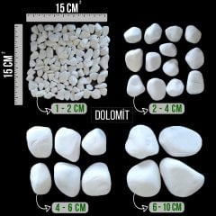 Dolomit Taşı 4-6 CM 10 KG * 150 ADET 1 PALET