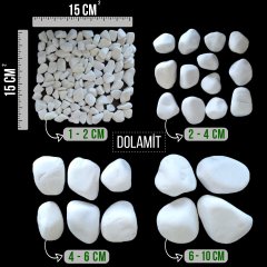 TOPTAN Dolomit Taşı 6-10 CM 10KG * 150 ADET 1 PALET