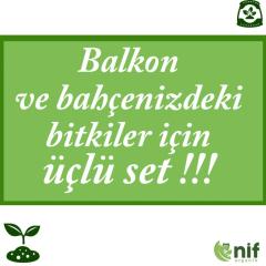 BAHÇE VE DIŞ MEKAN BİTKİLERİ KİTİ - Bitkileriniz için özel karışım