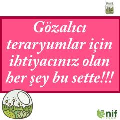 TERARYUM KİTİ - Teraryum malzemeleri ve Fanus için Mıcır , Toprak