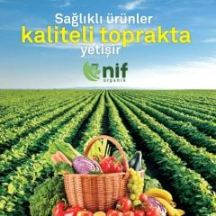 Nif Organik Katı Çiftlik Gübresi 25 KG * 40 Adet 1 PALET