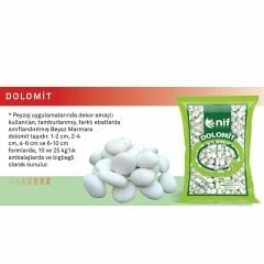 Nif Organik Dolomit Taşı 1-2 cm 20 Kg